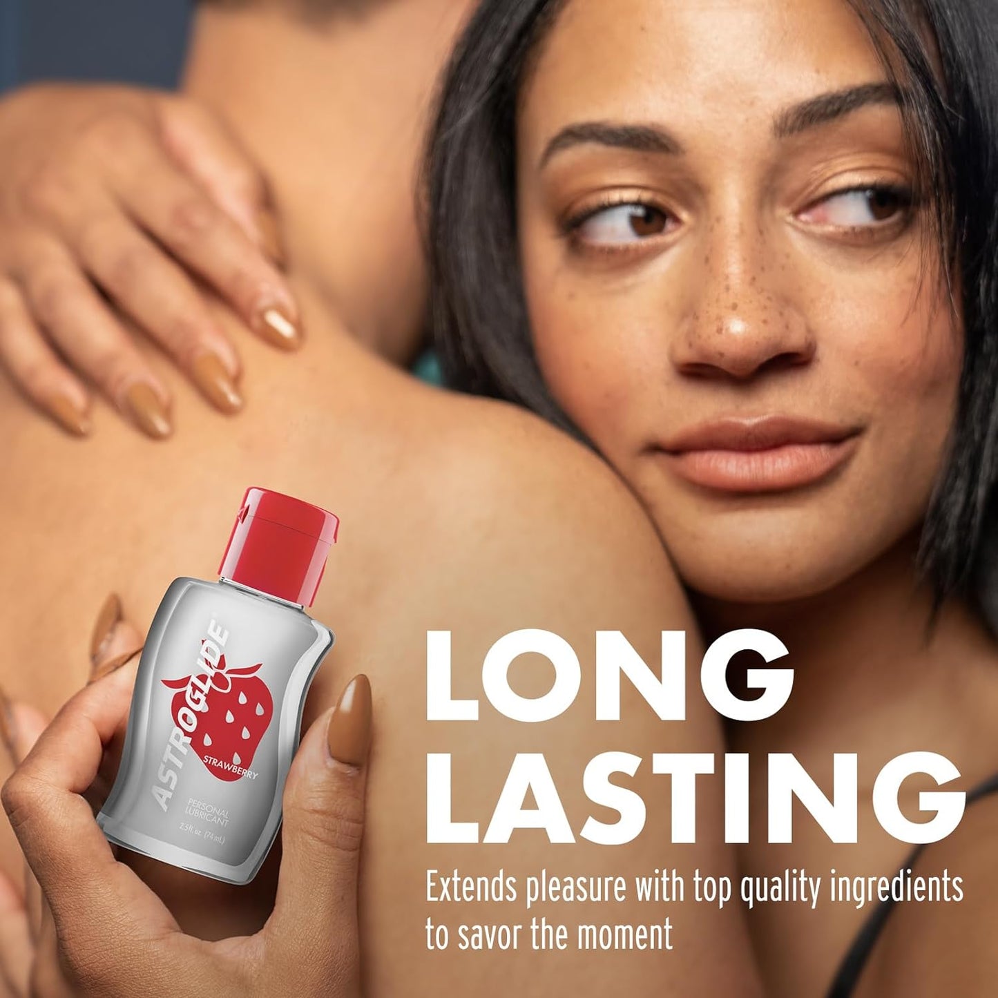 Astroglide Strawberry – Flavored Water-Based Personal Lubricant (74 mL)
